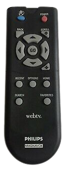 WebTV's remote controller